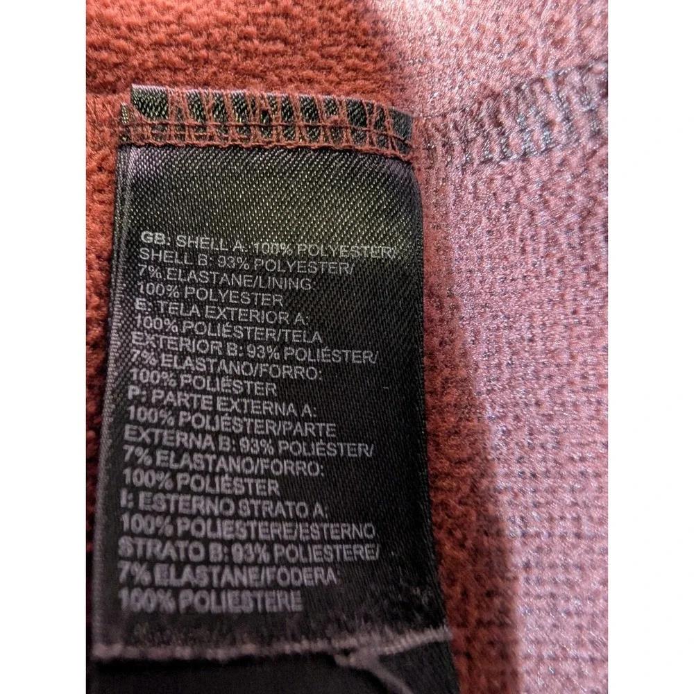 North Face Sweatshirt‎ Men's Size XXL 1/4 zip Red